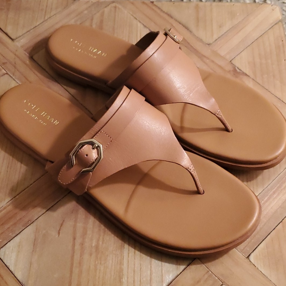Like new leather sandals( make offer)